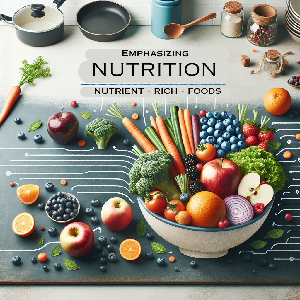 emphasizes nutrient-rich foods