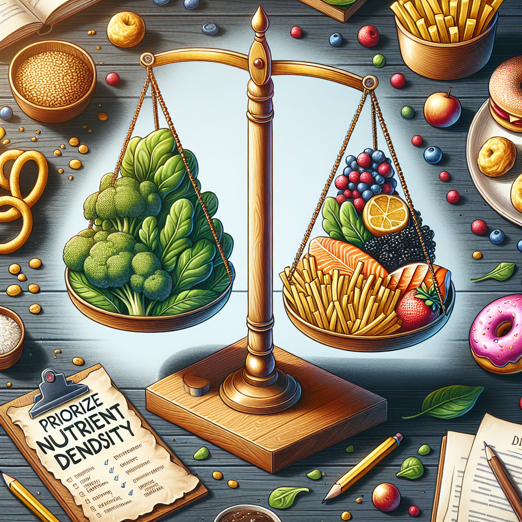 Prioritize Nutrient Density